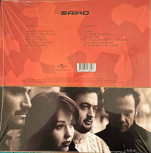 Imagen de la portada del disco Campos Finitos del artista Saiko