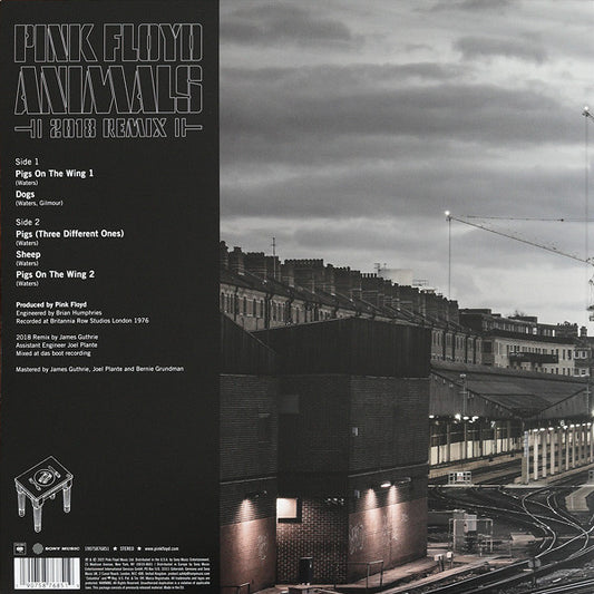 Imagen de la portada del disco Animals (2018 Remix) del artista Pink Floyd