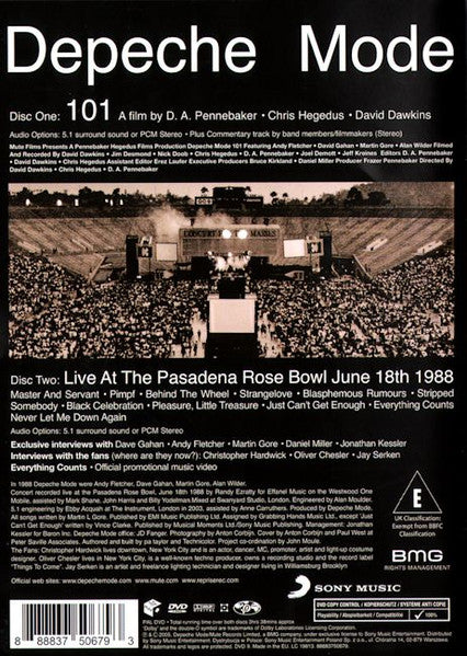 Depeche Mode - 101 [DVD]