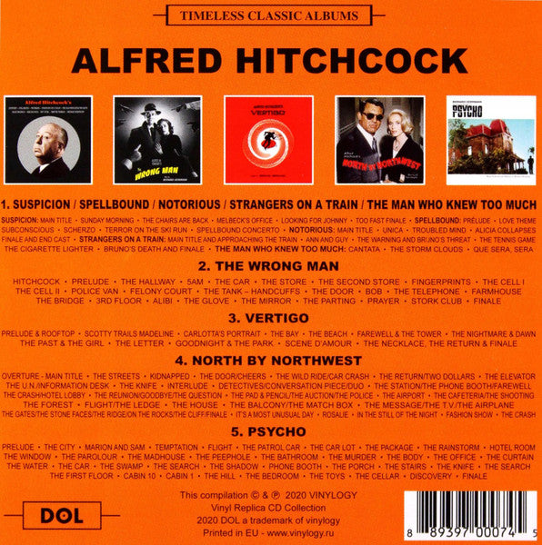 Varios Artistas: Alfred Hitchcock - Timeless Classic Albums [CD]