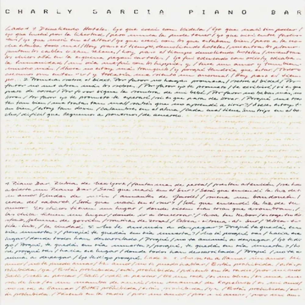 Charly Garcia - Piano Bar [Vinilo]