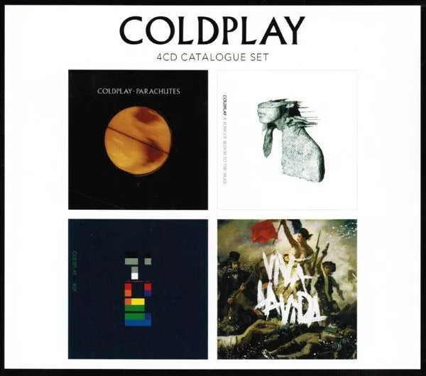 Coldplay - Catalogue Set 4CD - Parachutes/A Rush Of Blood To The Head/X&Y/Viva La Vida [4CD]