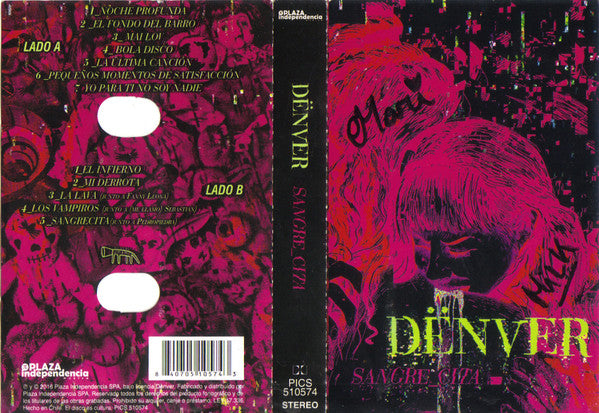 Dënver - Sangre Cita [Cassette]