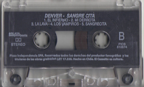 Dënver - Sangre Cita [Cassette]