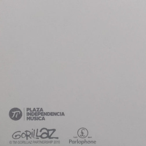 Imagen de la portada del disco Plastic Beach del artista Gorillaz