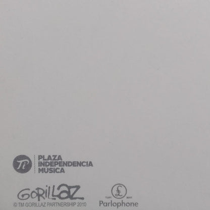 Imagen de la portada del disco Plastic Beach del artista Gorillaz