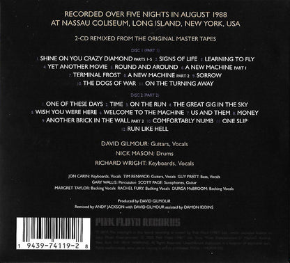 Pink Floyd - Delicate Sound of Thunder [CD]