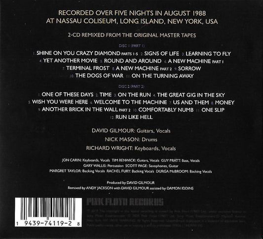 Pink Floyd - Delicate Sound of Thunder [CD]