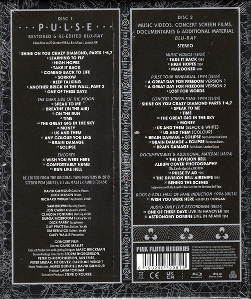 Pink Floyd - Pulse [Bluray]
